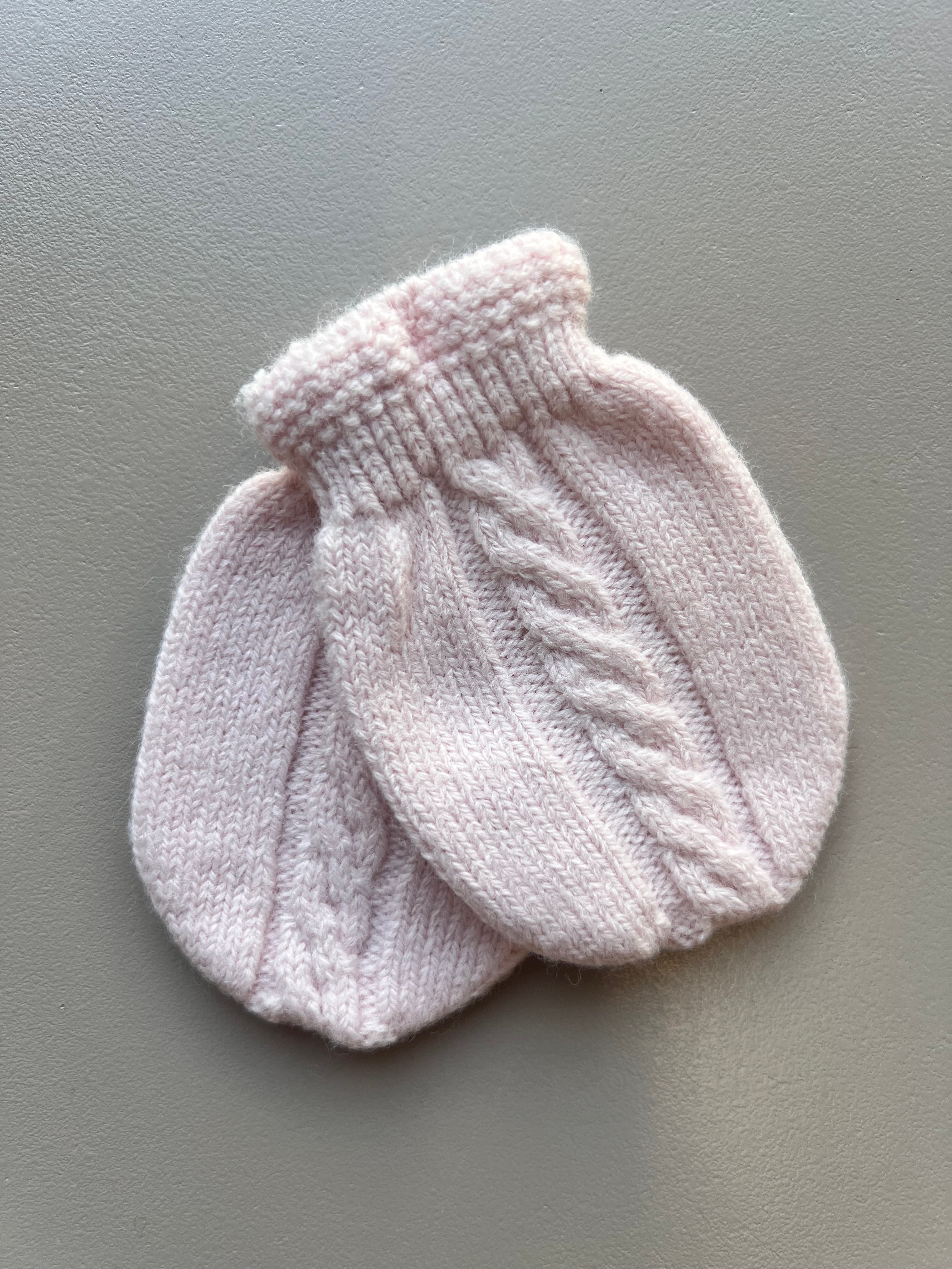 Pink Wool Polo Hospital Set 8 Pcs