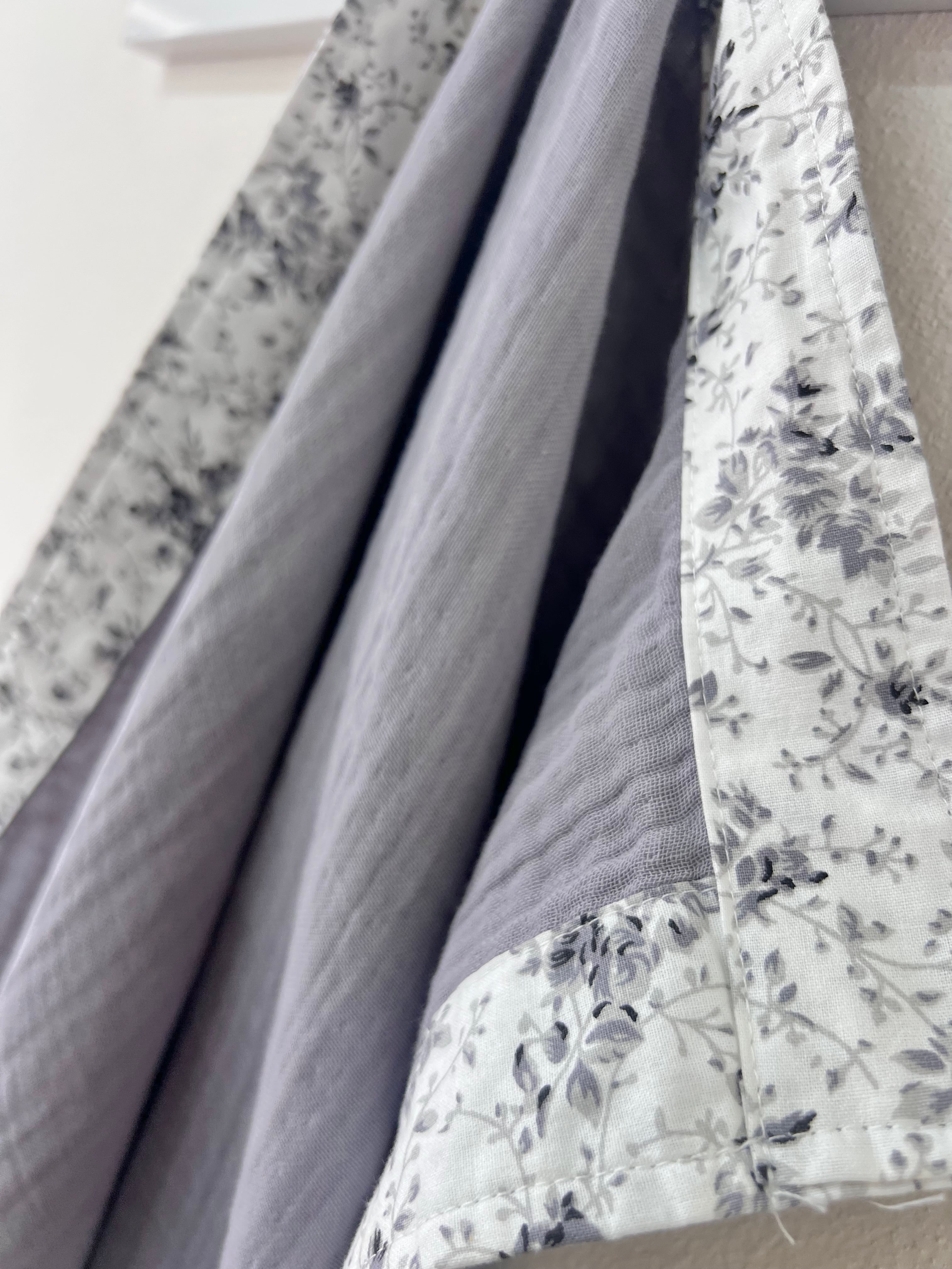 Gray Muslin Blanket