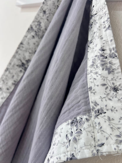 Gray Muslin Blanket