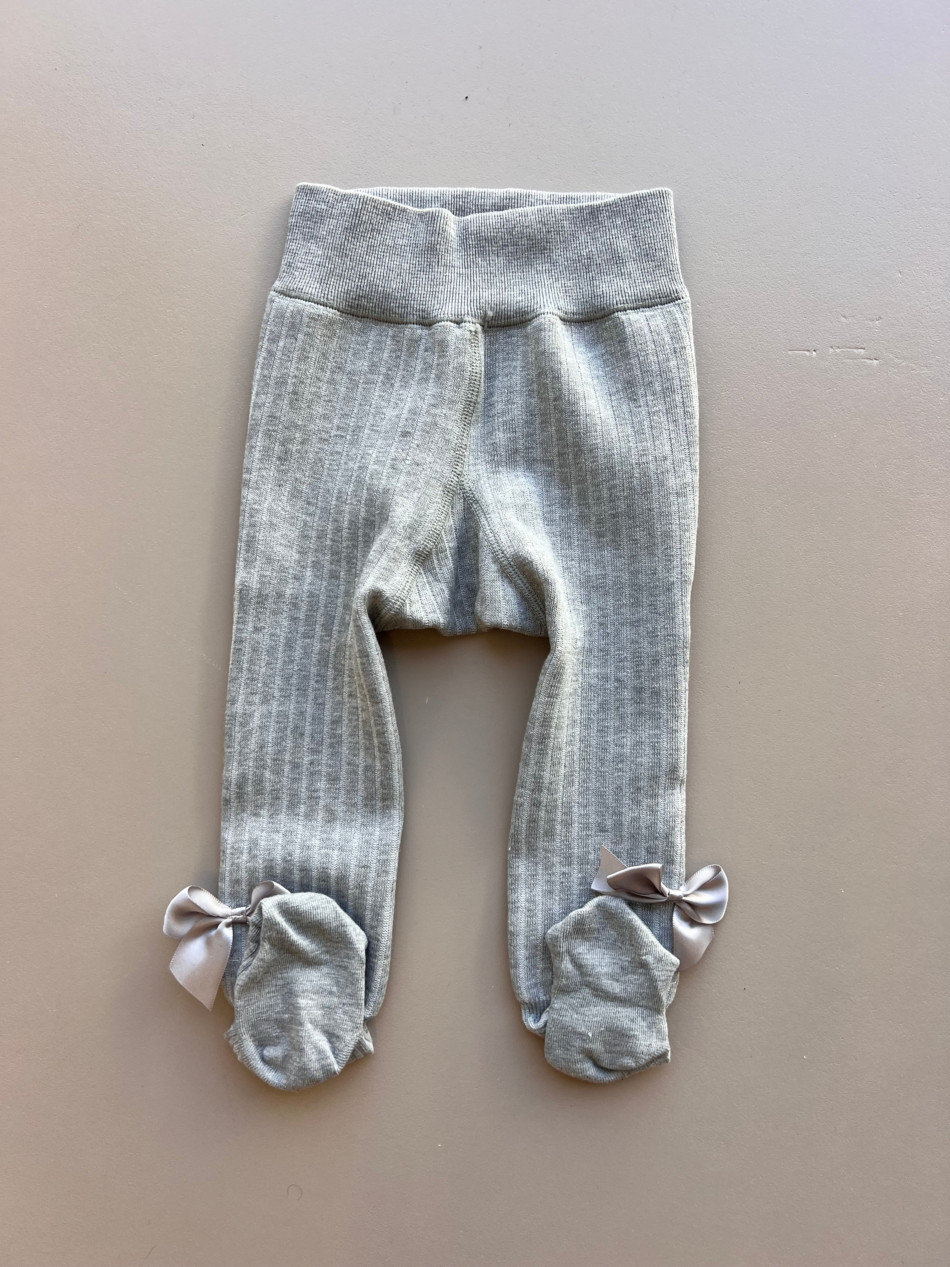 Winter Fleece Bow Tights