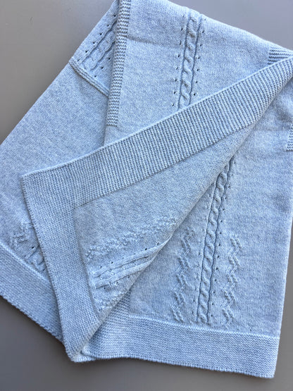 Blue Wool Blanket
