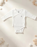 Nœud Blanc™ Organic Cotton Double Breasted & Double Size Long Sleeves Body