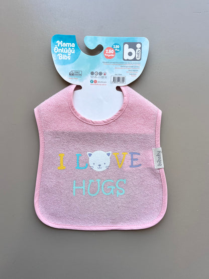 Pink Impermeable Bib