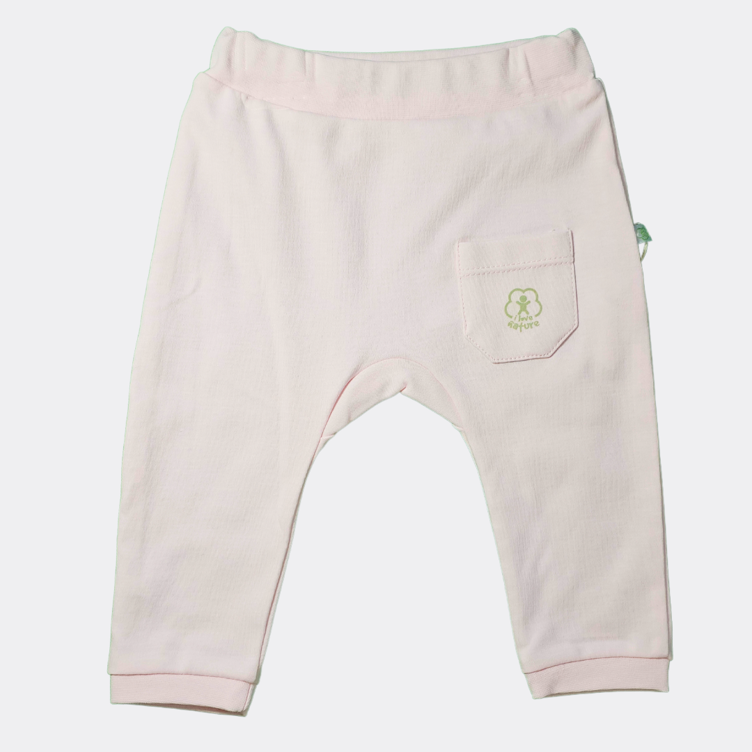 Pink Organic Cotton Pants