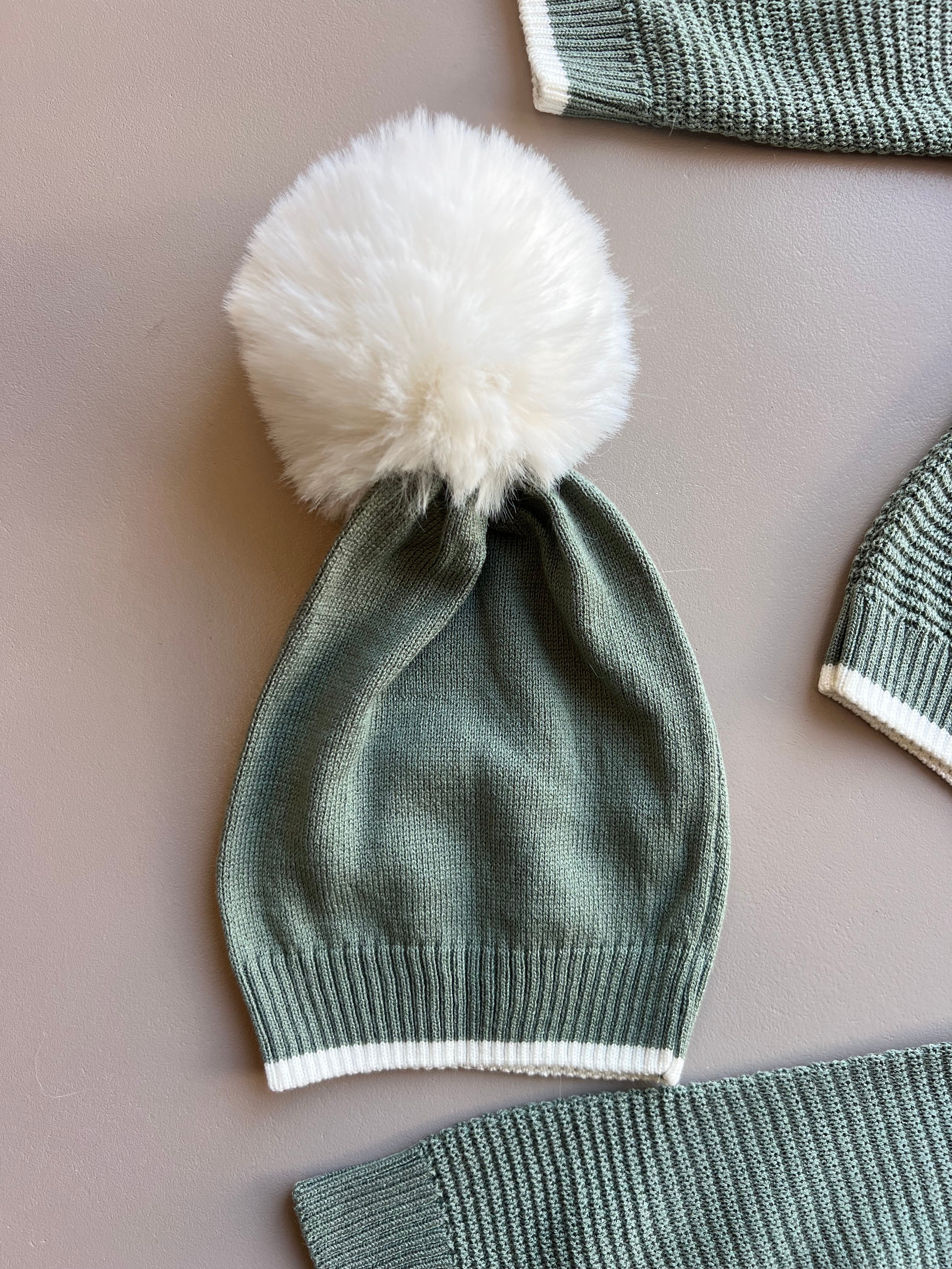 Green 100% Cotton 3 Pcs Set