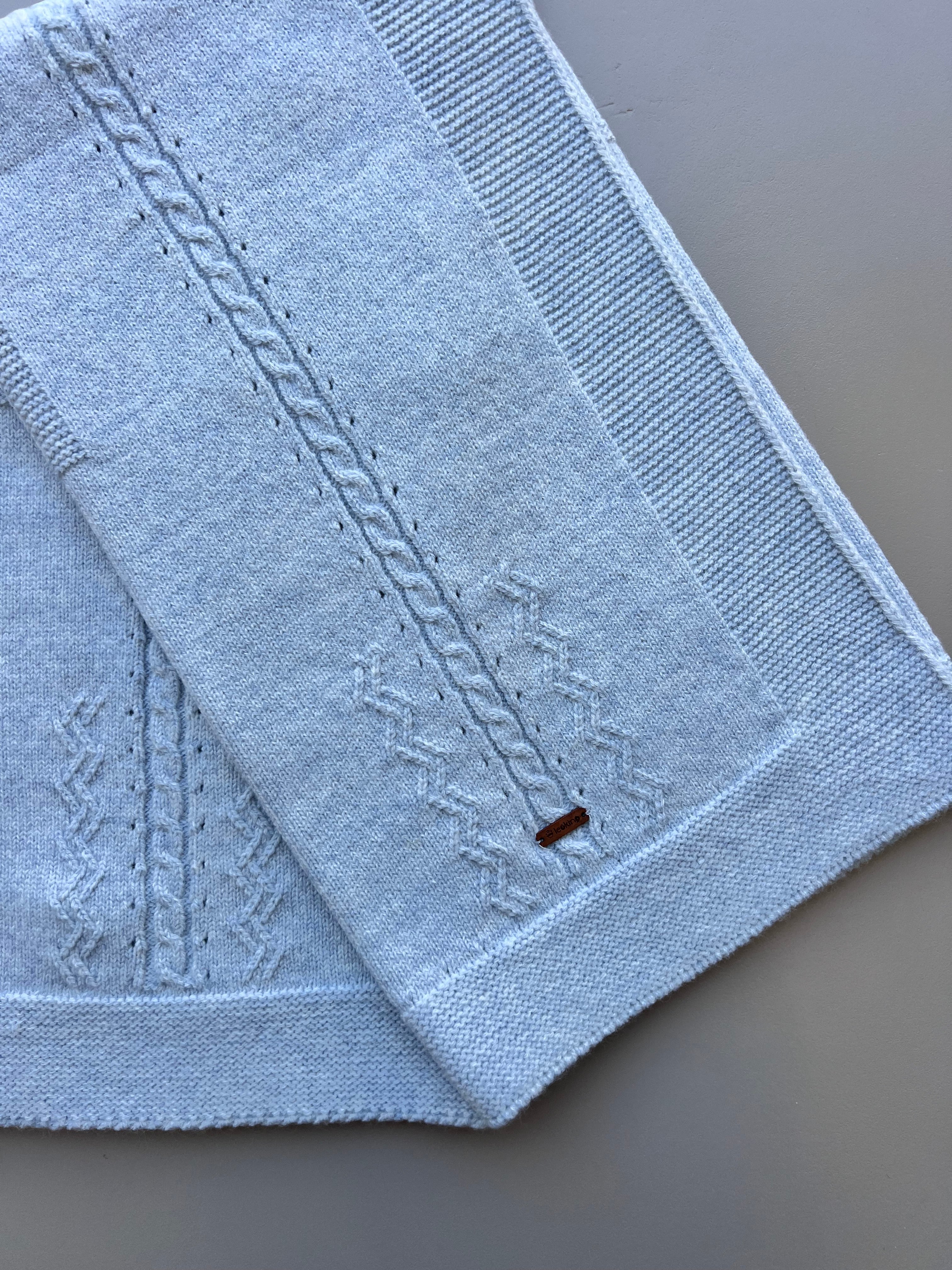 Blue Wool Blanket