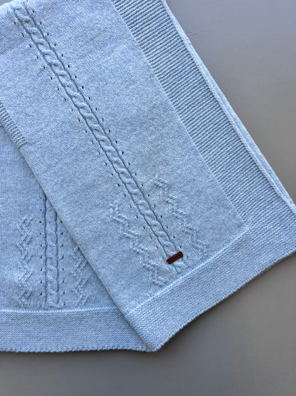 Blue Wool Blanket