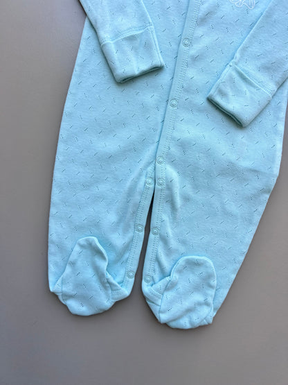 Mint Green 2 Pcs Overall with hat