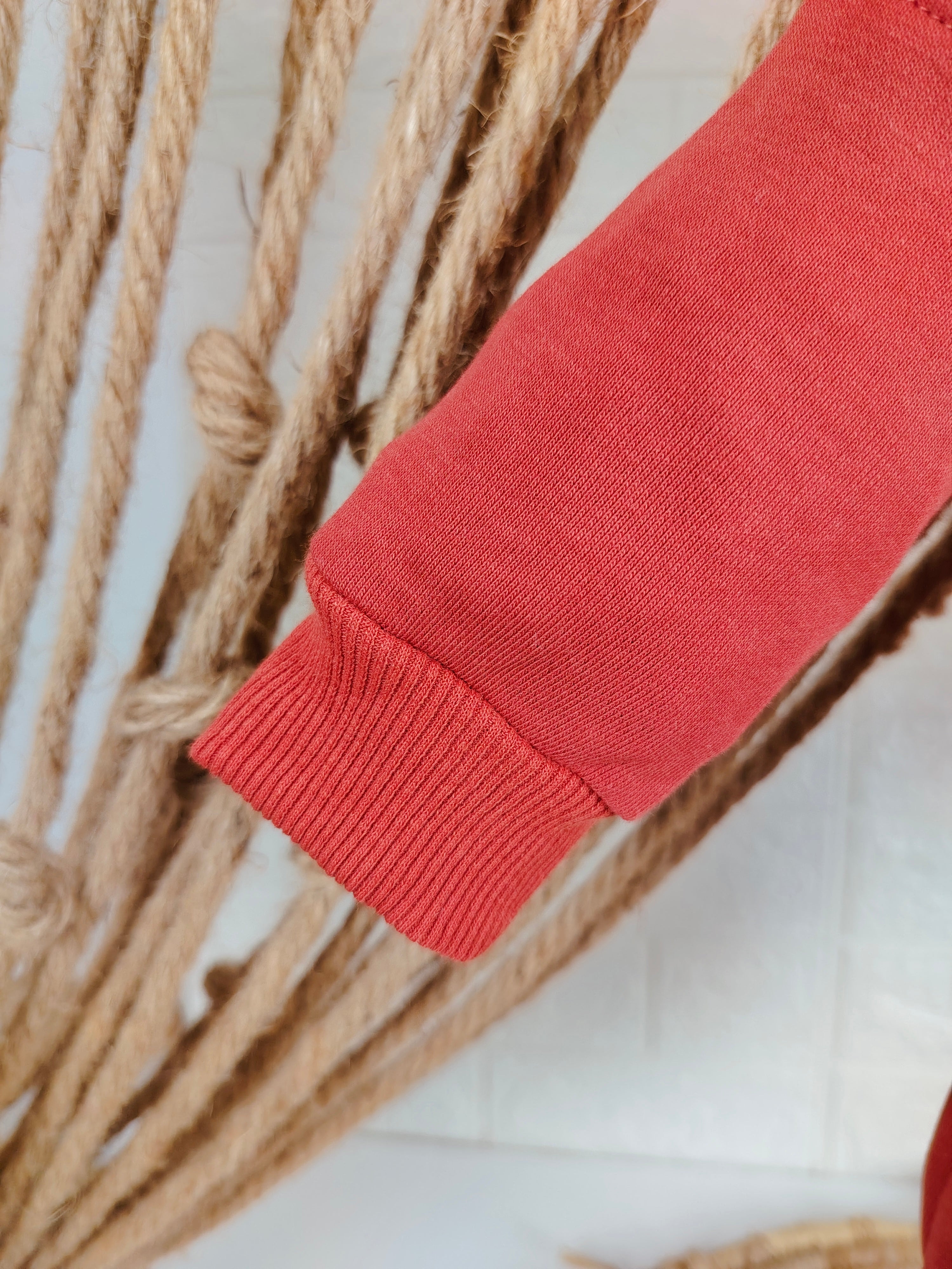 Red Oversize Sport Romper