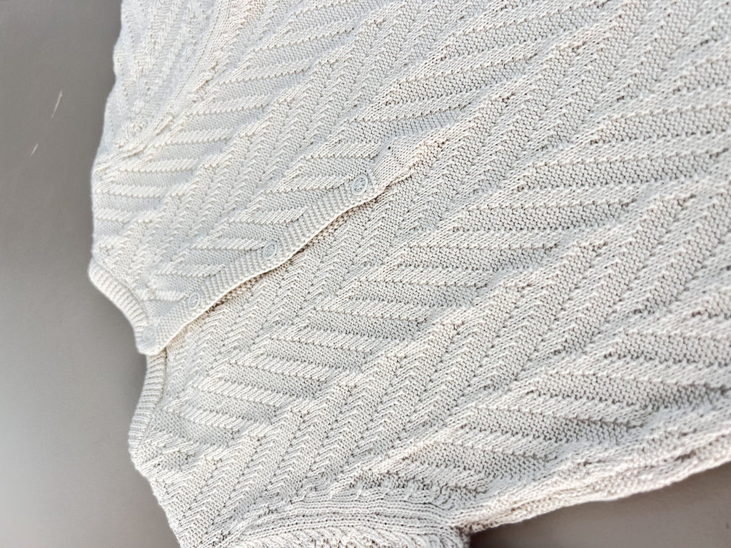 EAC Organic Cotton Knitted footed Overall