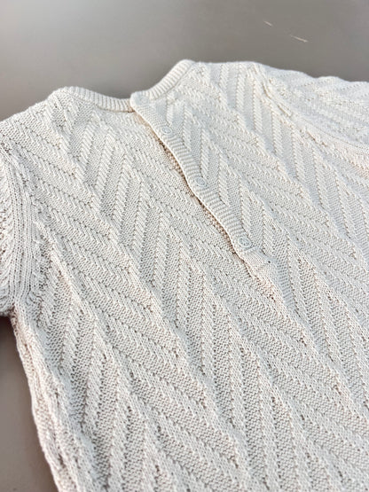 EAC Organic Cotton Knitted footed Overall