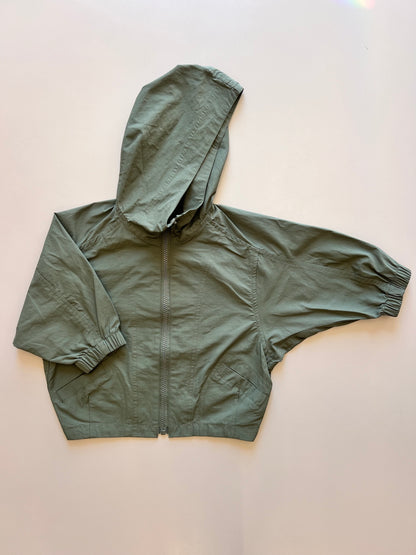 Green Rain Coat