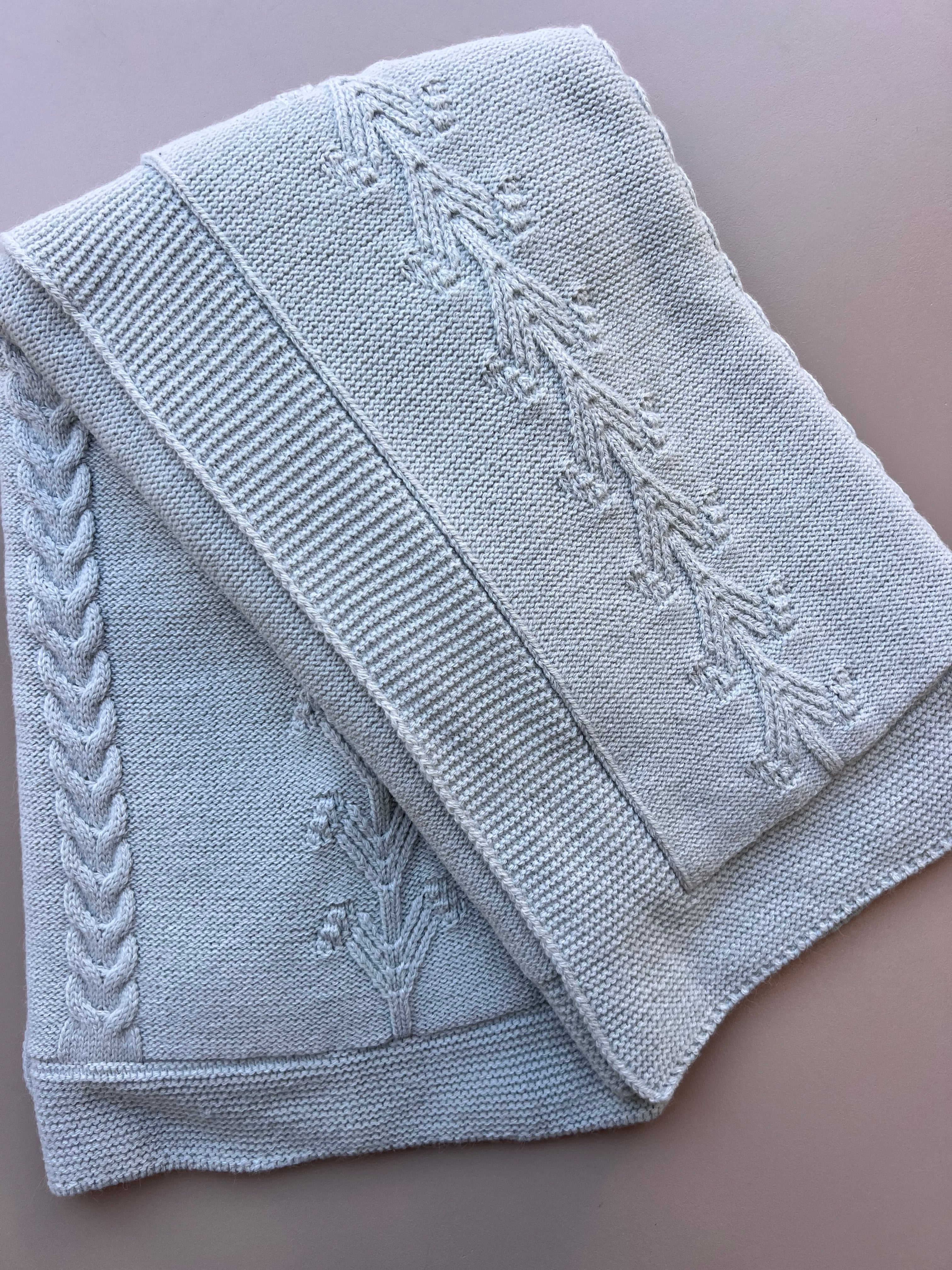 Green Wool Fur Inside Blanket