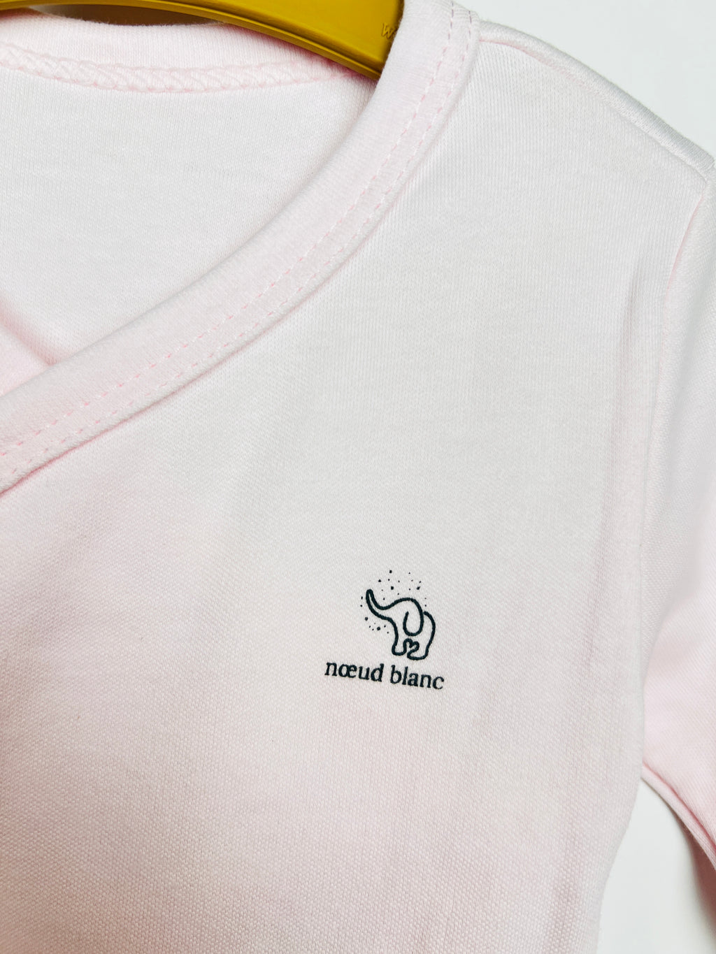 Nœud Blanc™ Organic Cotton Double Breasted & Double Size Long Sleeves Body