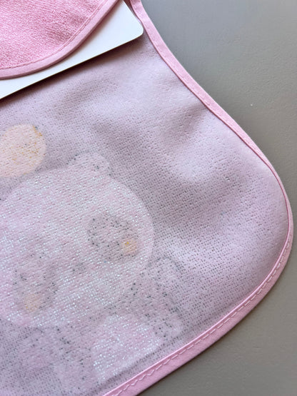 Pink Impermeable Bib