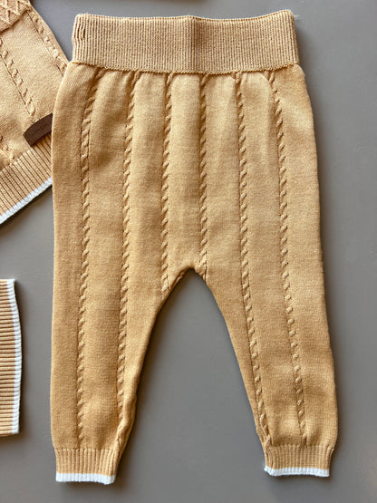 Yellow 100% Cotton 3 Pcs Set