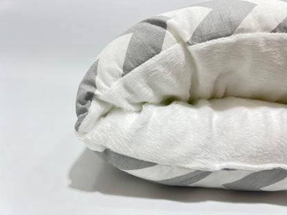Multi-Purpose Nursing Pillow With Fur Inside