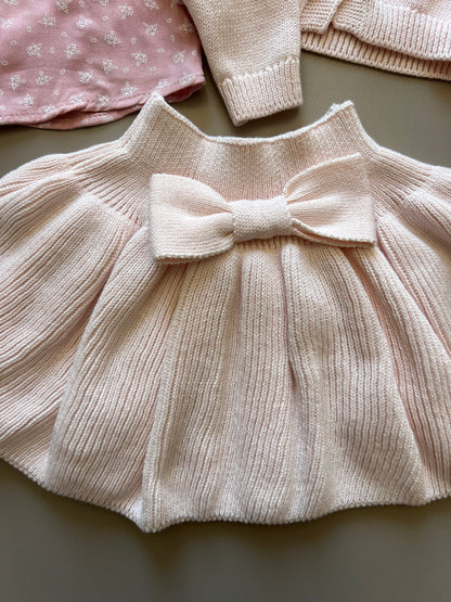 Skirt Papillon Thick Cotton 3 Pcs Set