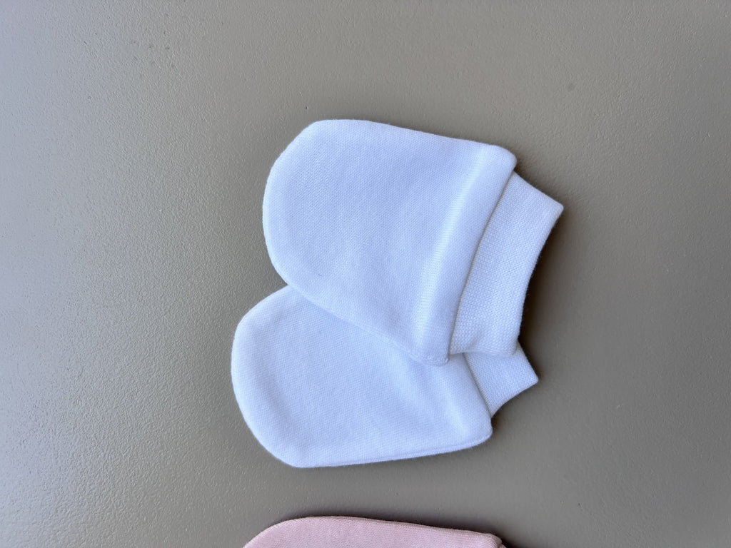 GOTS™ Certified Organic Cotton Mittens 2 Pcs Pack