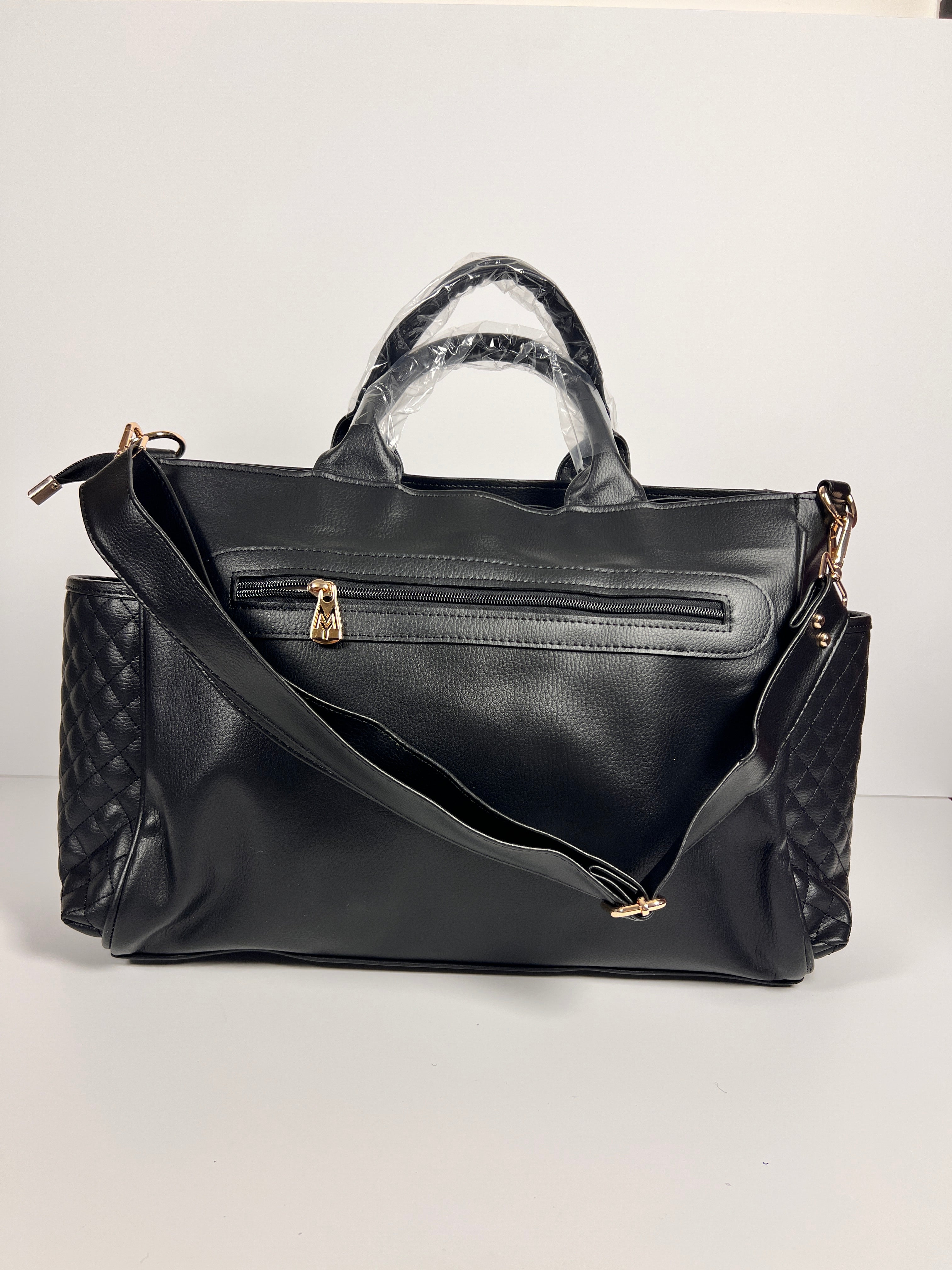 Jumbo Leather Diaper Bag
