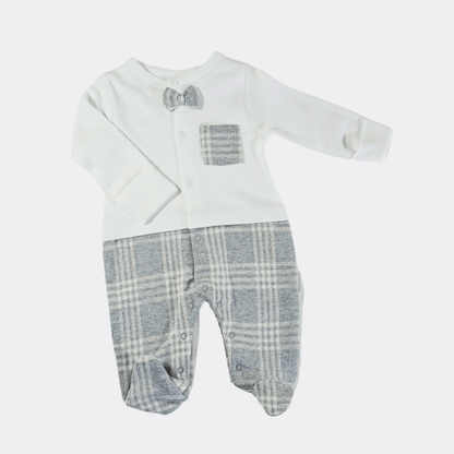 Gray/White Velvet Hospital Set - La Farandole Paris