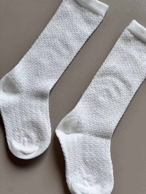 Long GOTS™ Certified Organic Cotton Socks - La Farandole Paris