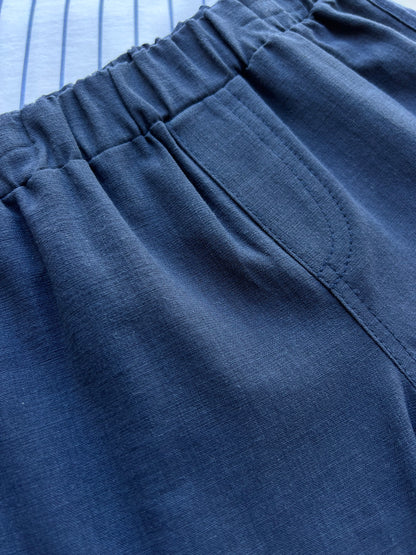 Navi & White GOTS™ Certified Organic Cotton Summer 2 Pcs Set