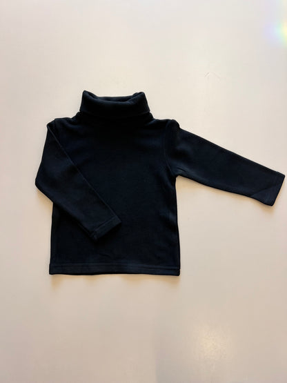 Black Turtle Neck Sweatshirt