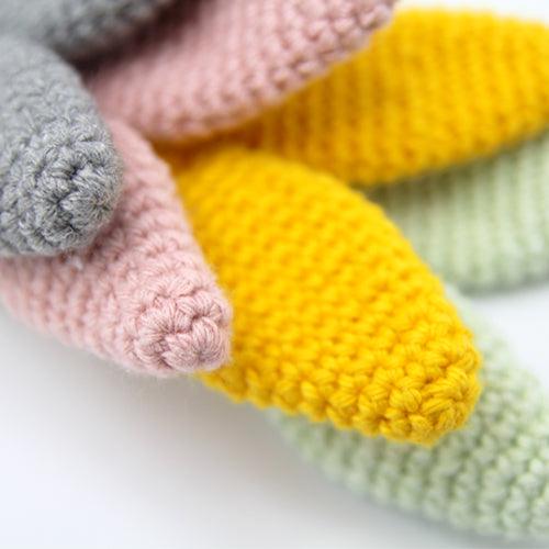 Pink Wooden Ring Teether - La Farandole Paris