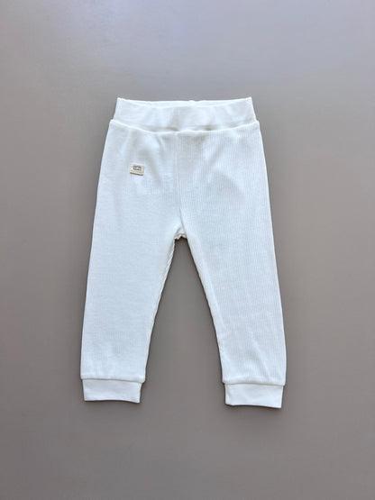 Off White Organic Cotton Pant