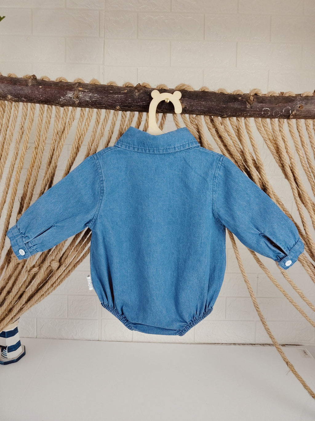 Blue Jeans Romper