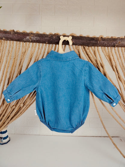 Blue Jeans Romper