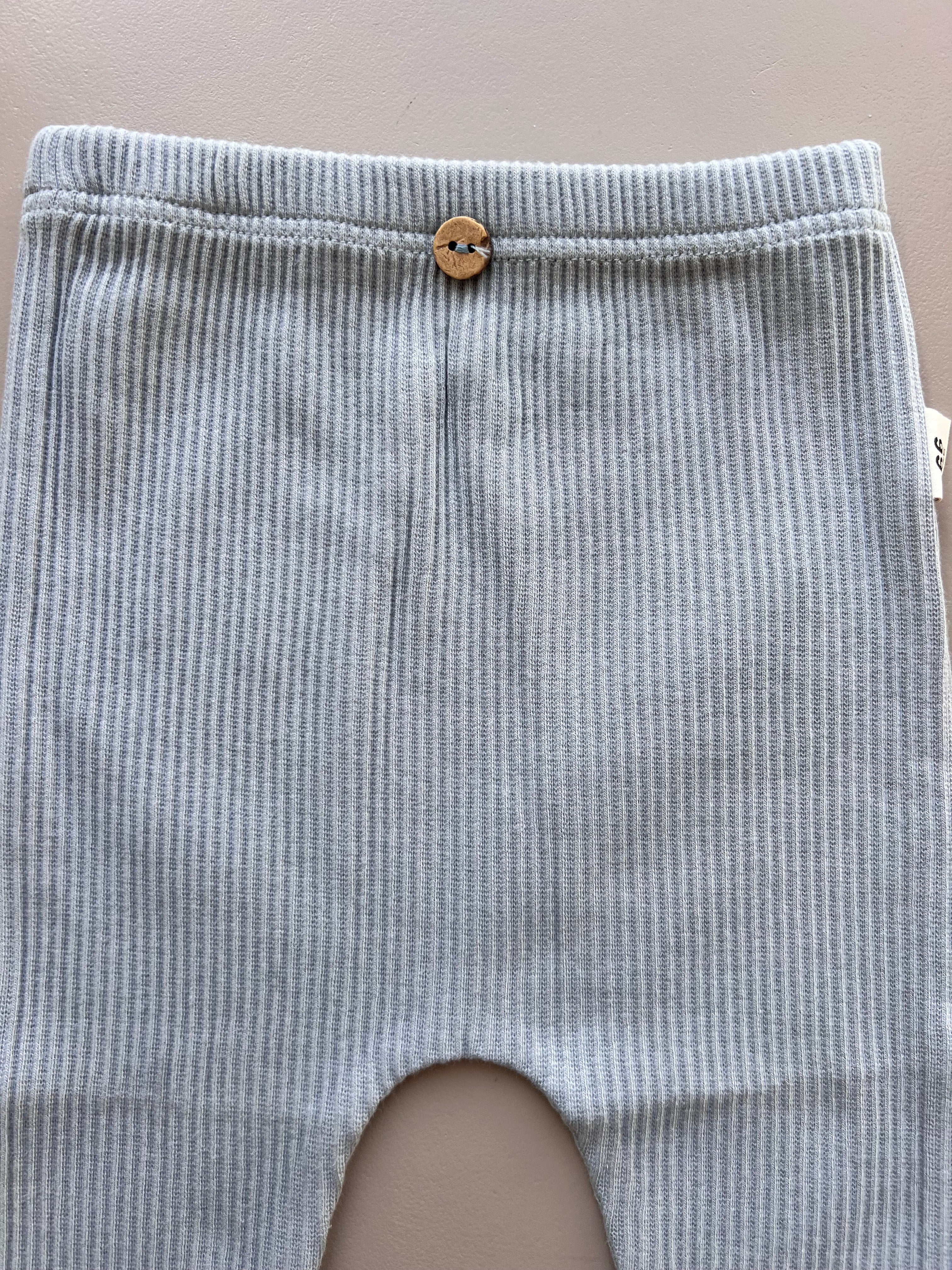 Cotton Button Trousers