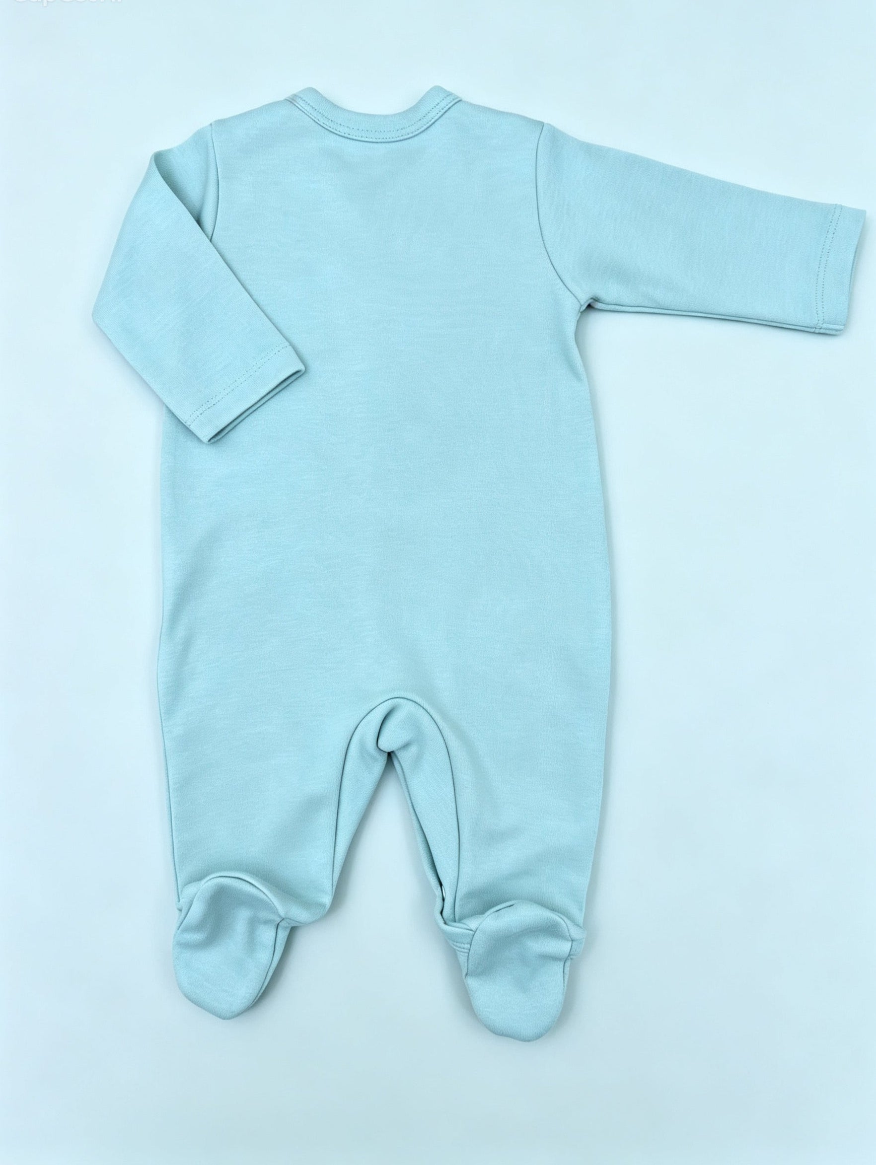 Green GOTS™ Certified Organic Cotton Footed Overall