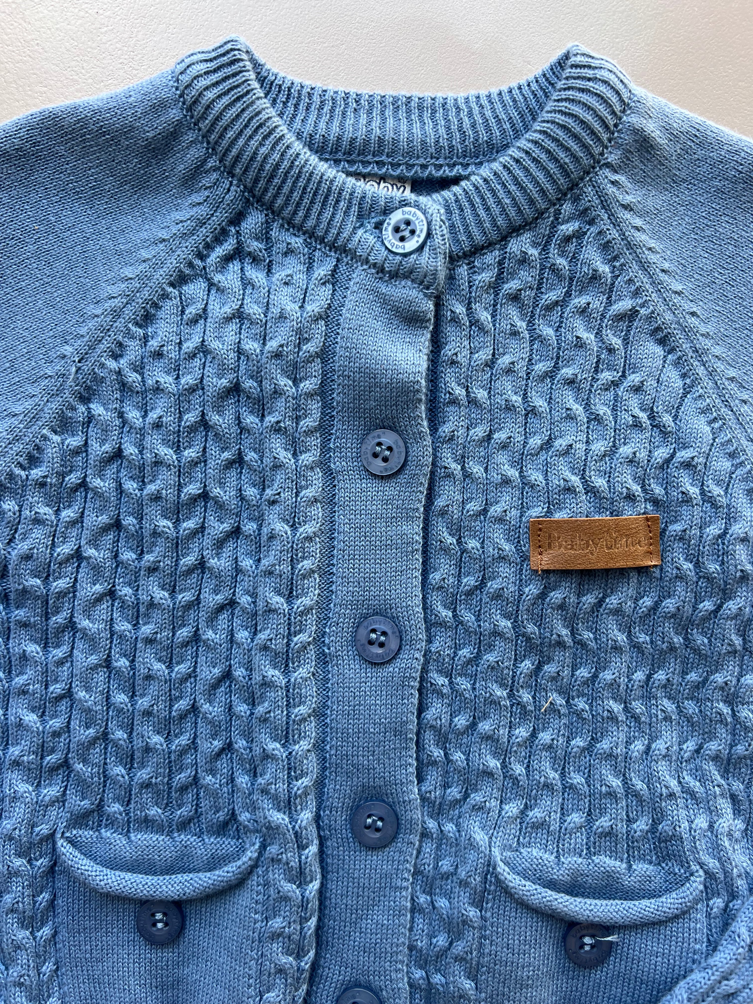 Navy 100% Cotton 3 Pcs Set