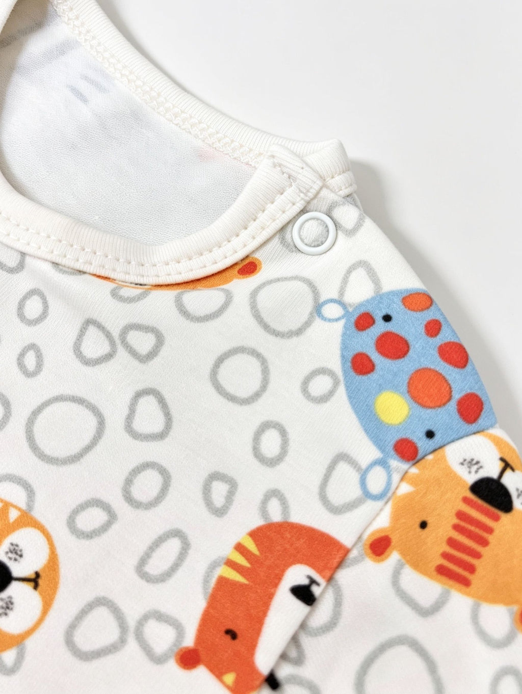 Beige Jungle GOTS™ Certified Organic Cotton Pyjama 2 Pcs Set