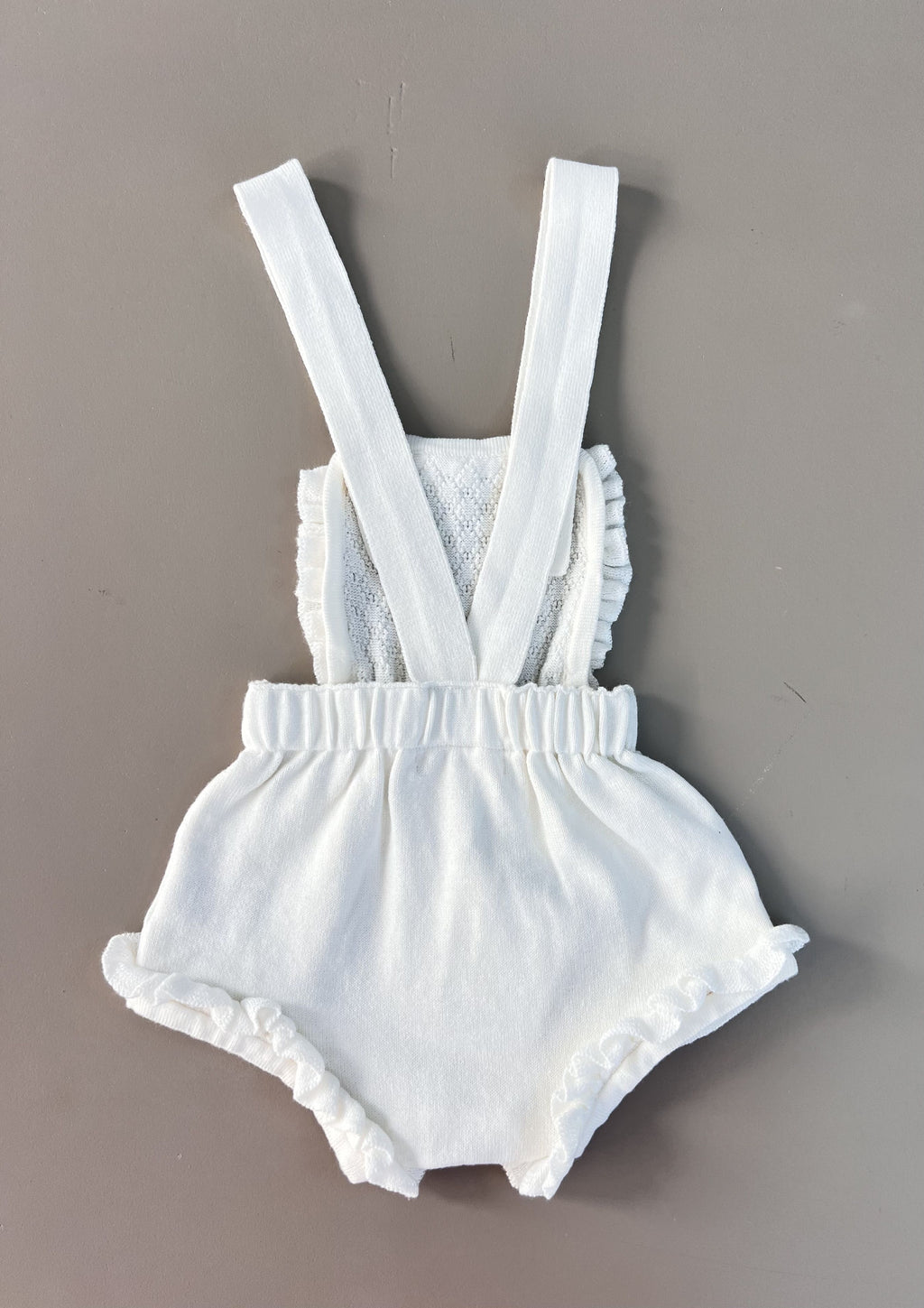 EAC Organic Cotton Knitted Salopettes With Jacket and Hat
