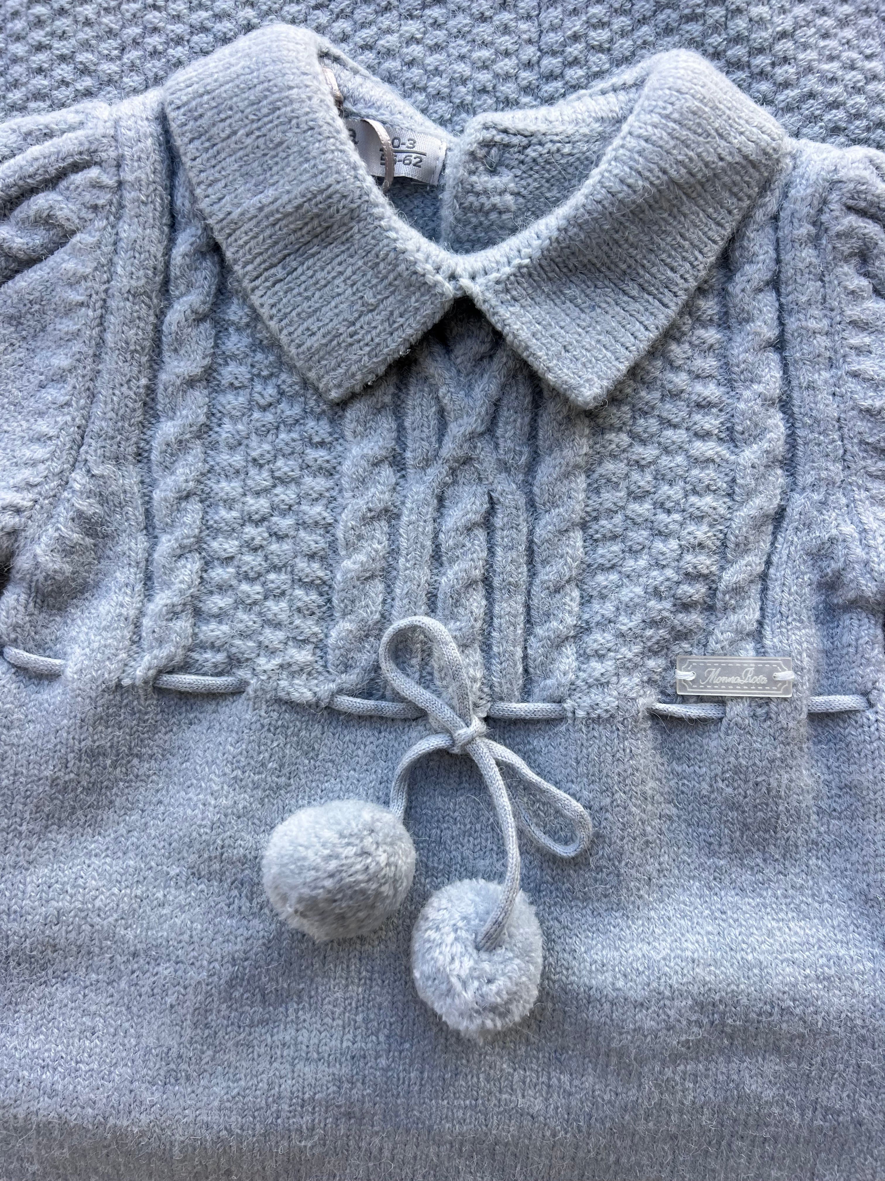 Blue Wool Polo Hospital Set 8 Pcs