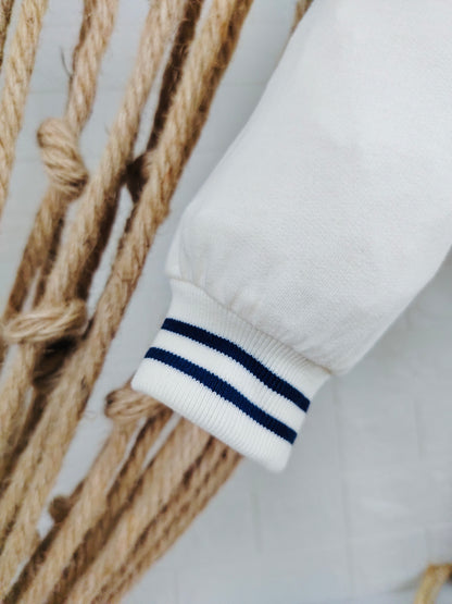 Navy & Beige Matelot Overall