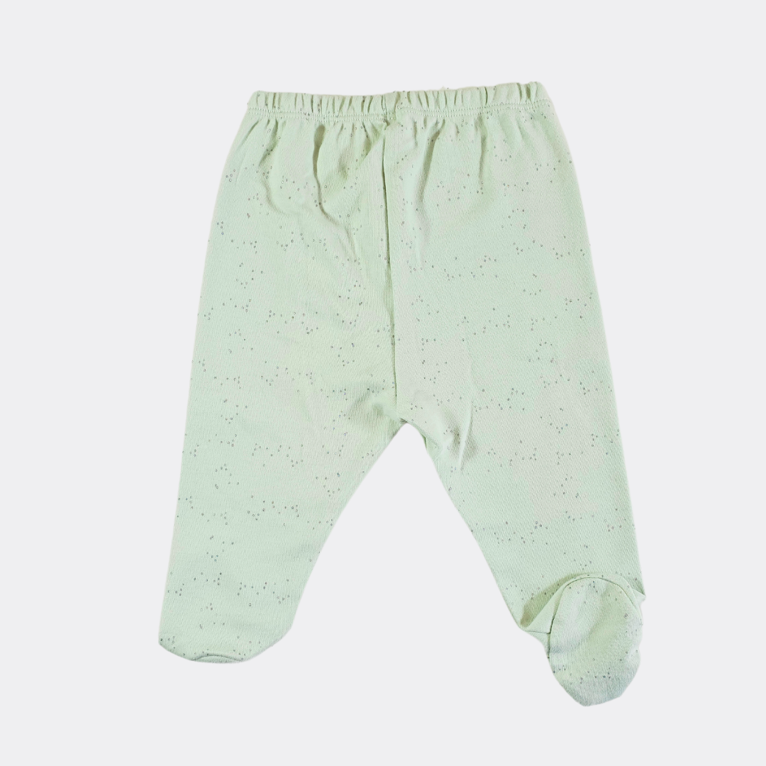 Green/White Organic Cotton Rainbow Set