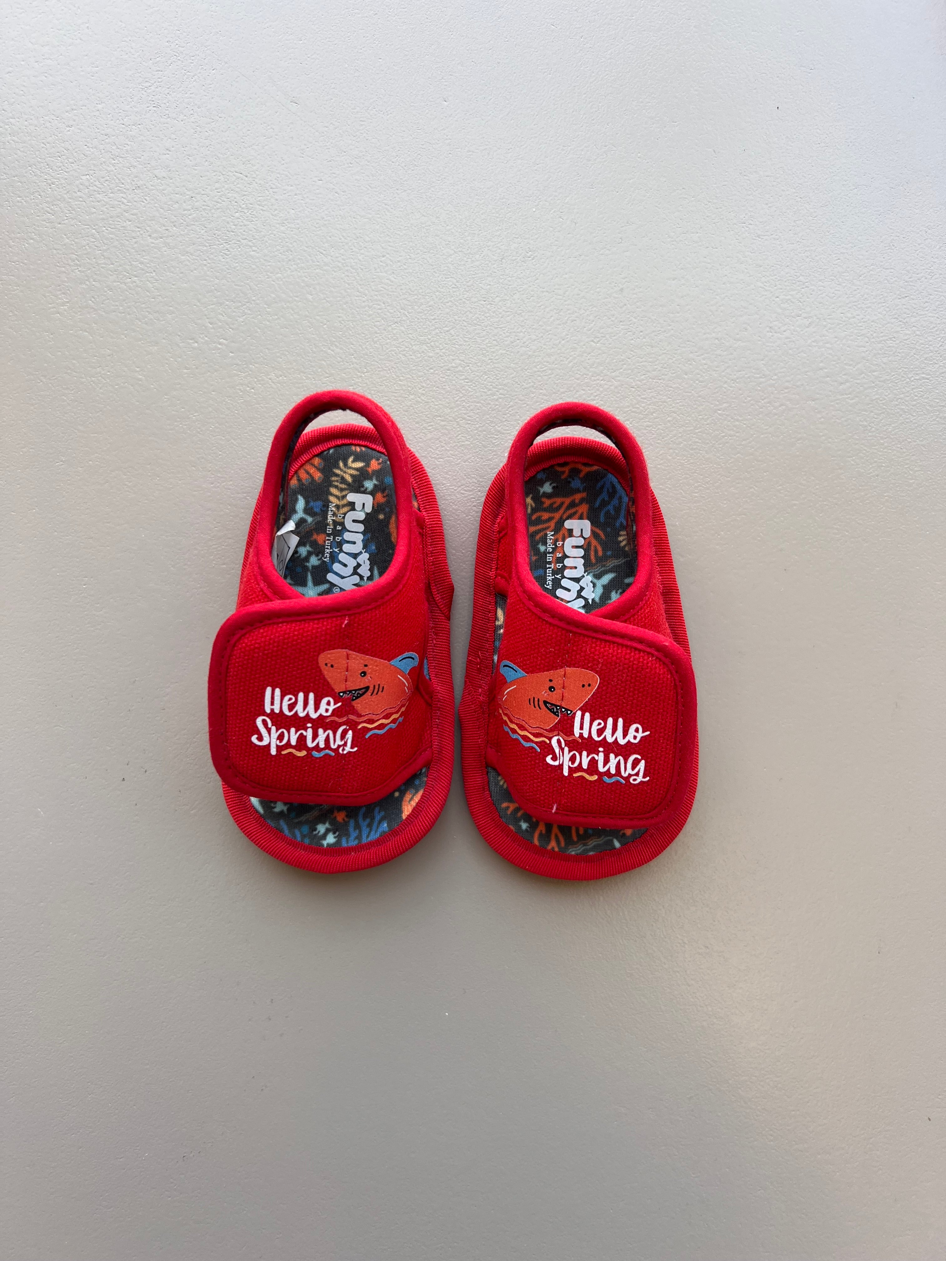 Red Tissue Sandal