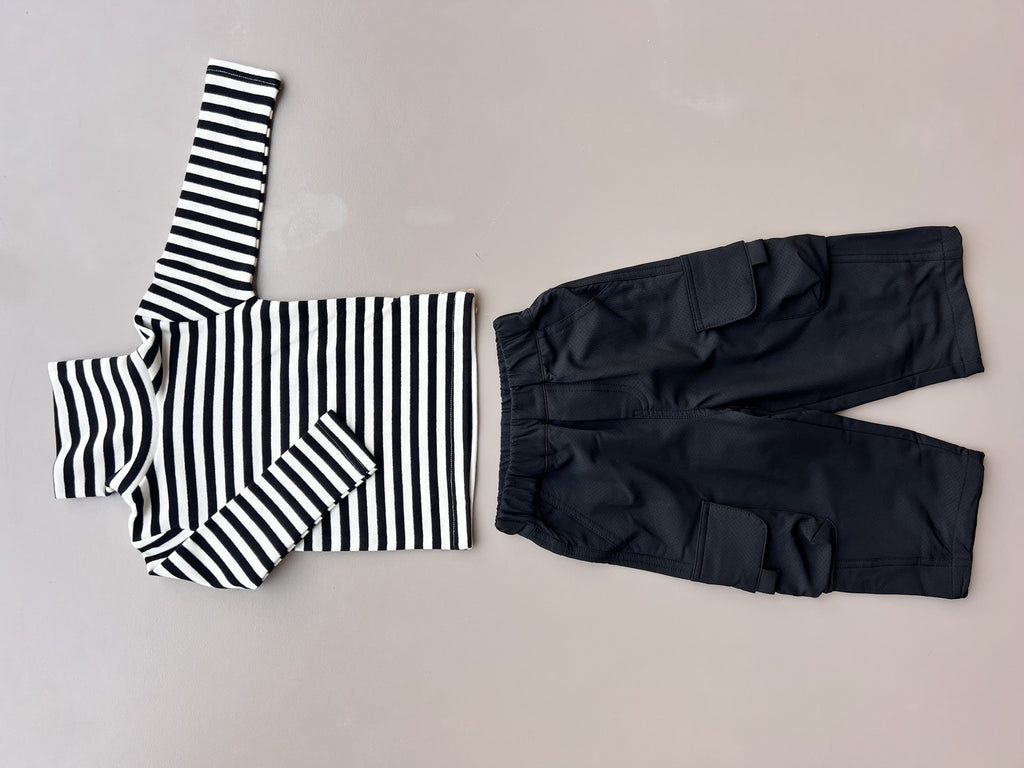 Black Cargo Pants