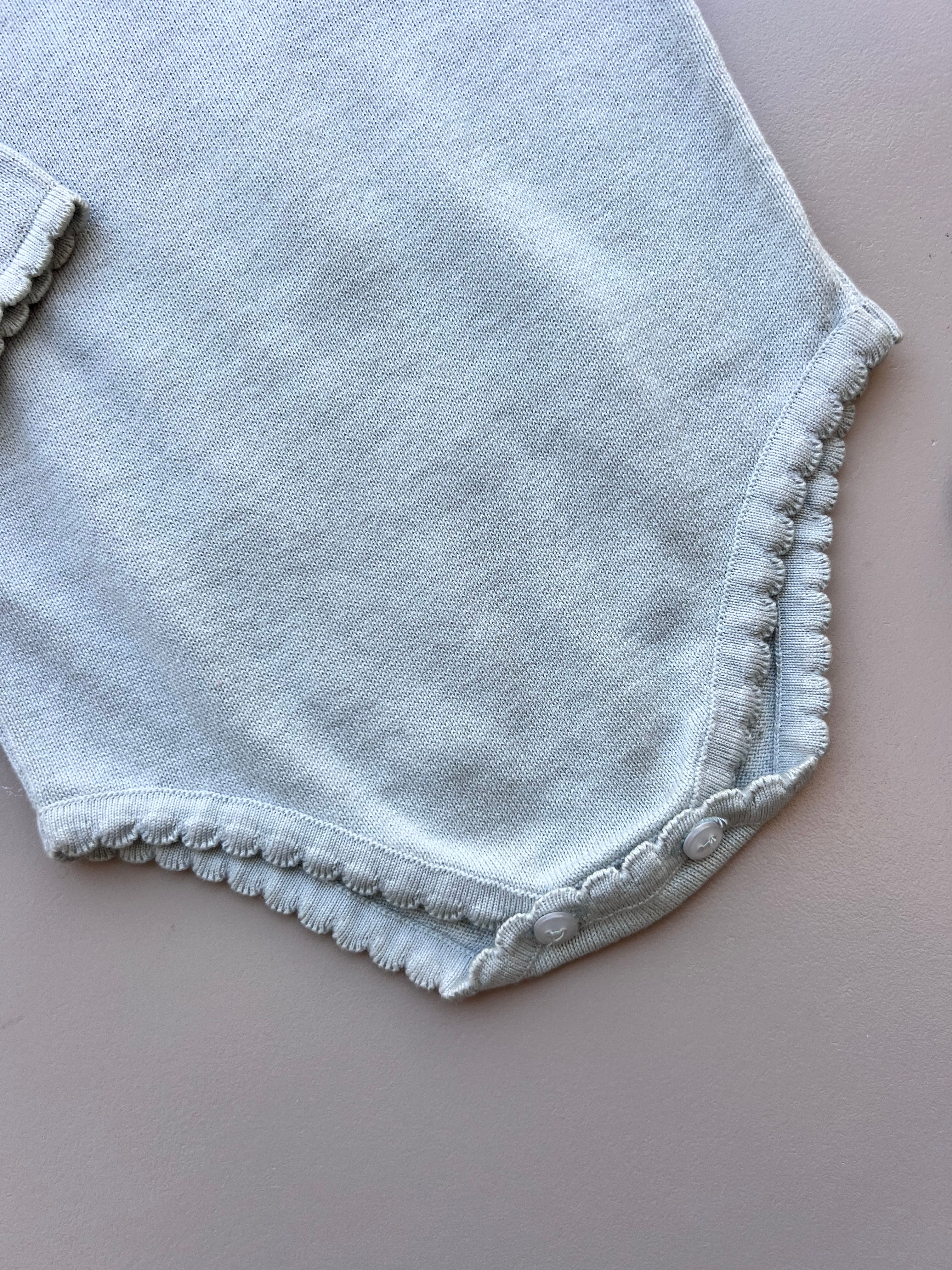 Khaki Thick Cotton Dentelle Collar Body with Hat 2Pcs Set