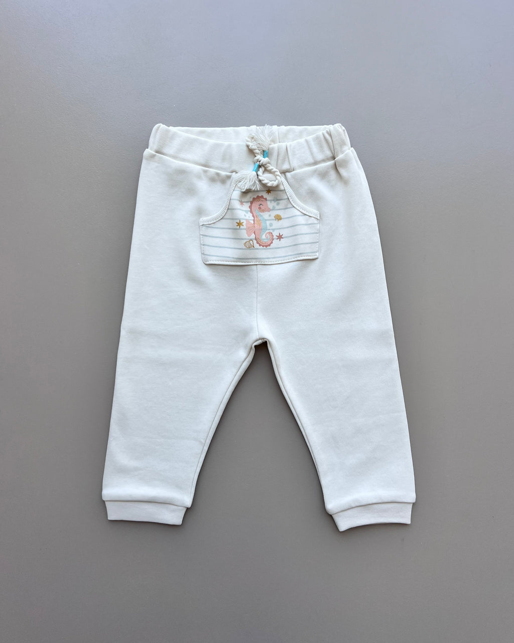 Beige Organic Cotton Pant