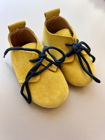 Lemon Chamois Baby Shoes