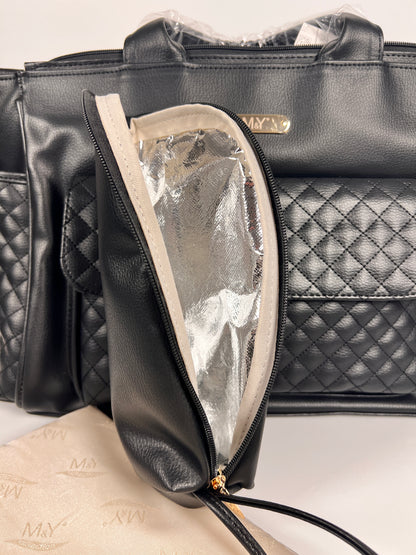 Jumbo Leather Diaper Bag