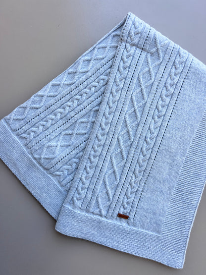 Blue Wool Blanket