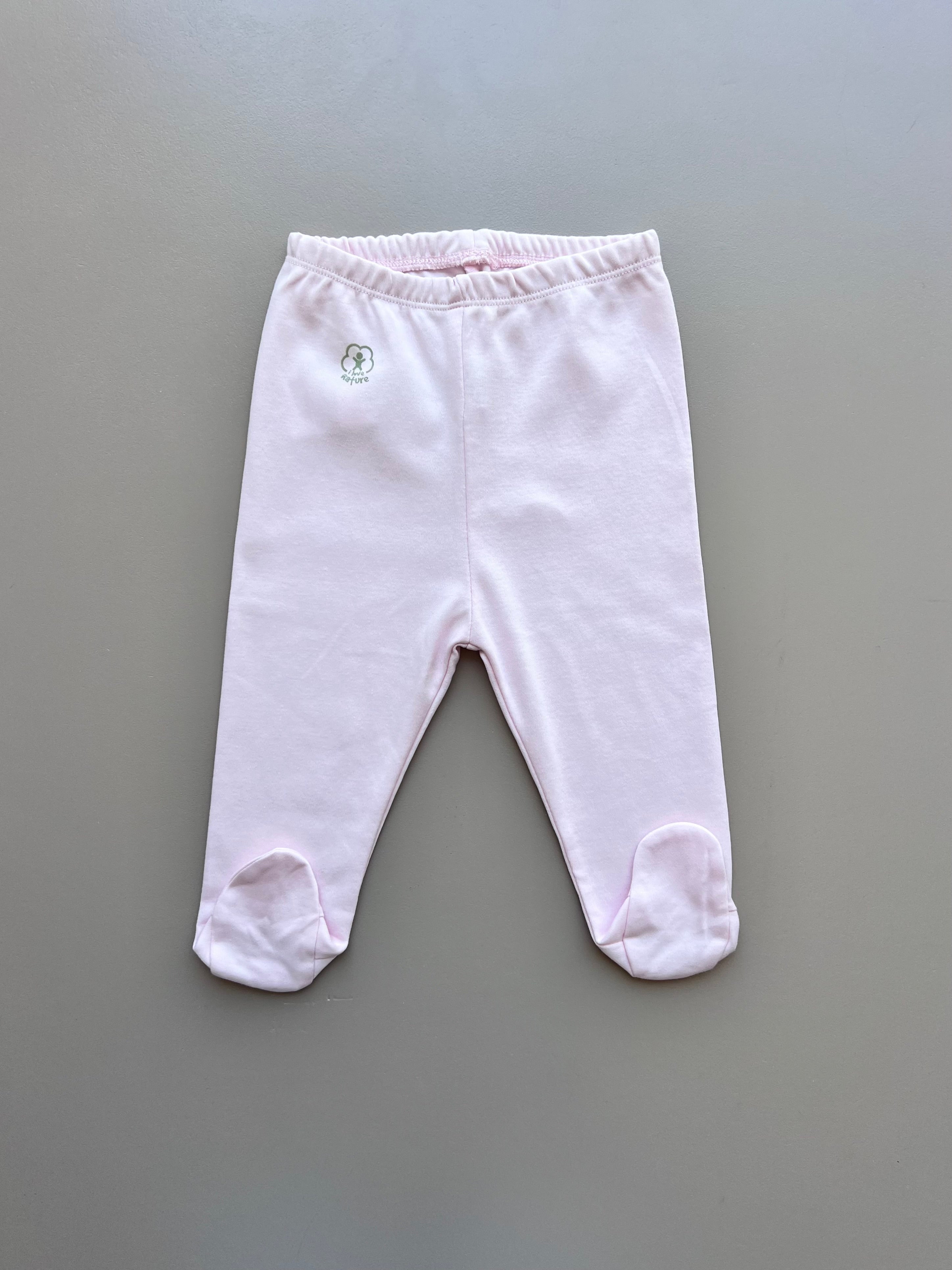 GOTS™ Certified Organic Cotton Footed Pants