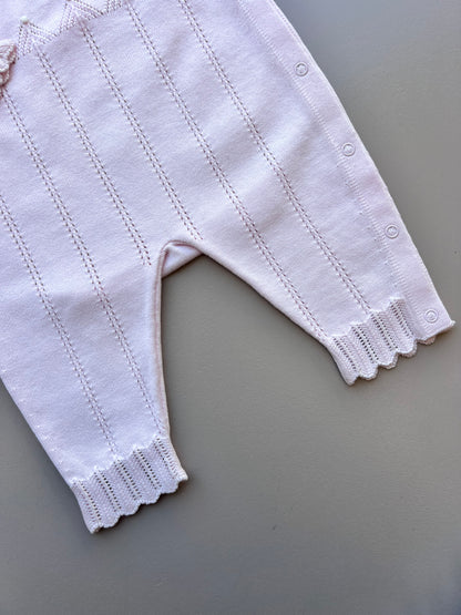 Organic Cotton Dotted Ruffles Overall
