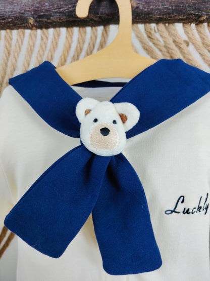 Navy & Beige Matelot Overall